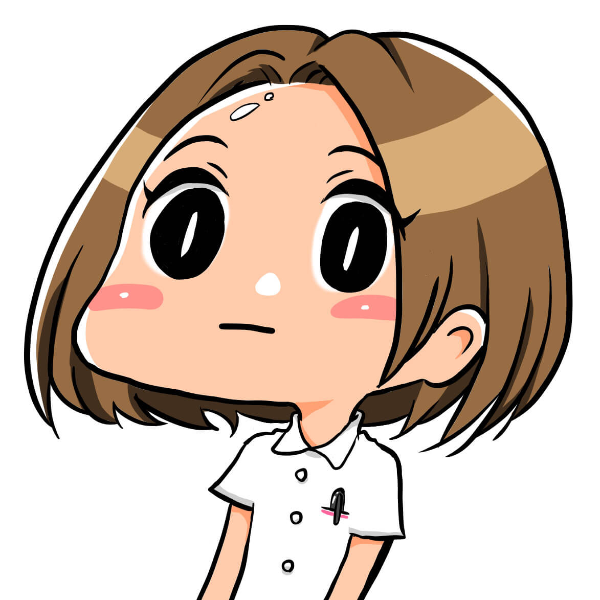 おでこ